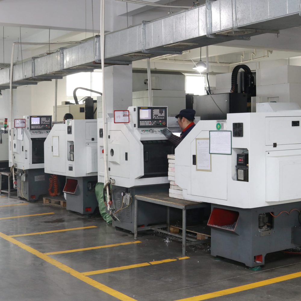 digital control lathe workshop from Zenhite hardware